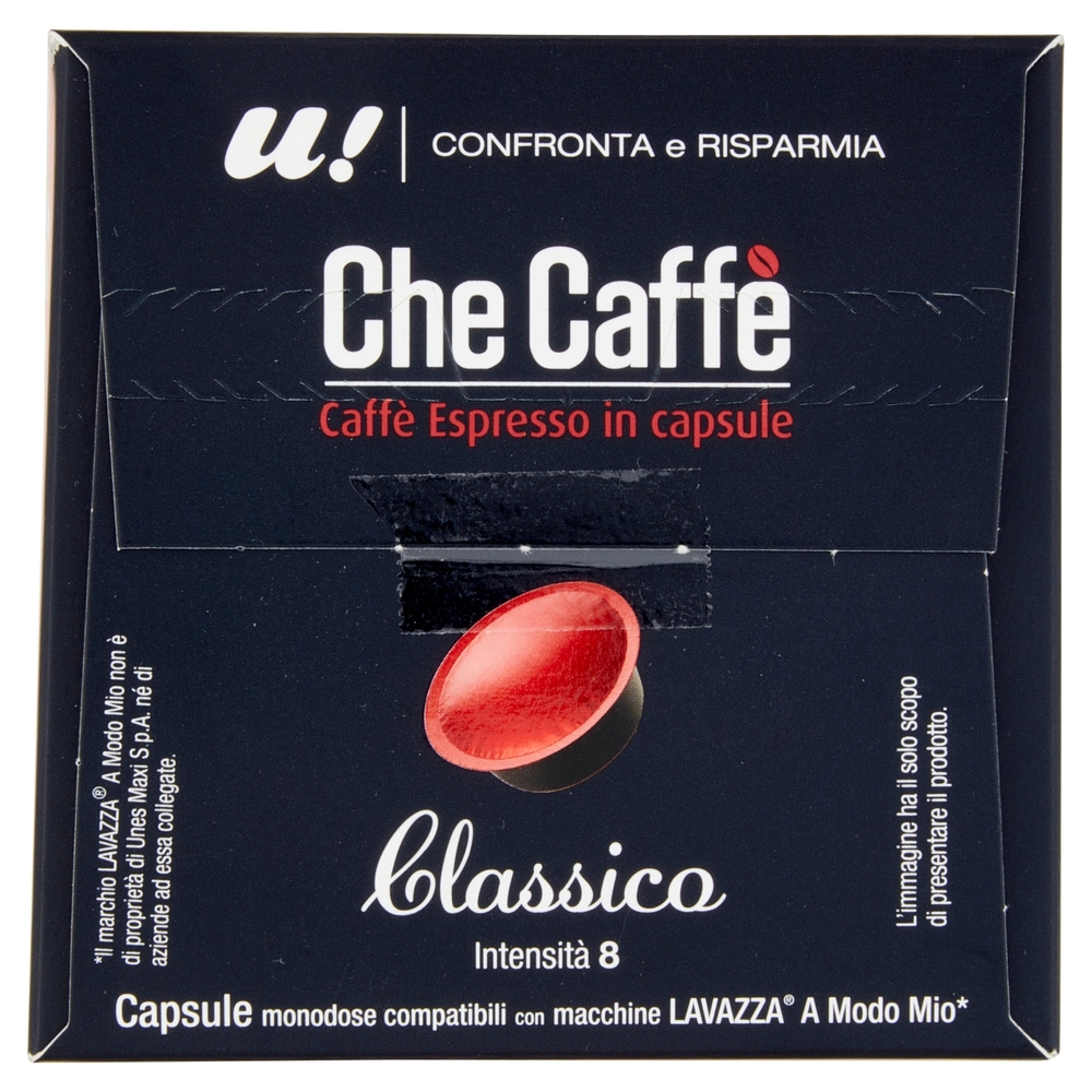 16 Capsule Che Caffè Classico Lavazza A Modo Mio U! Confronta e Risparmia