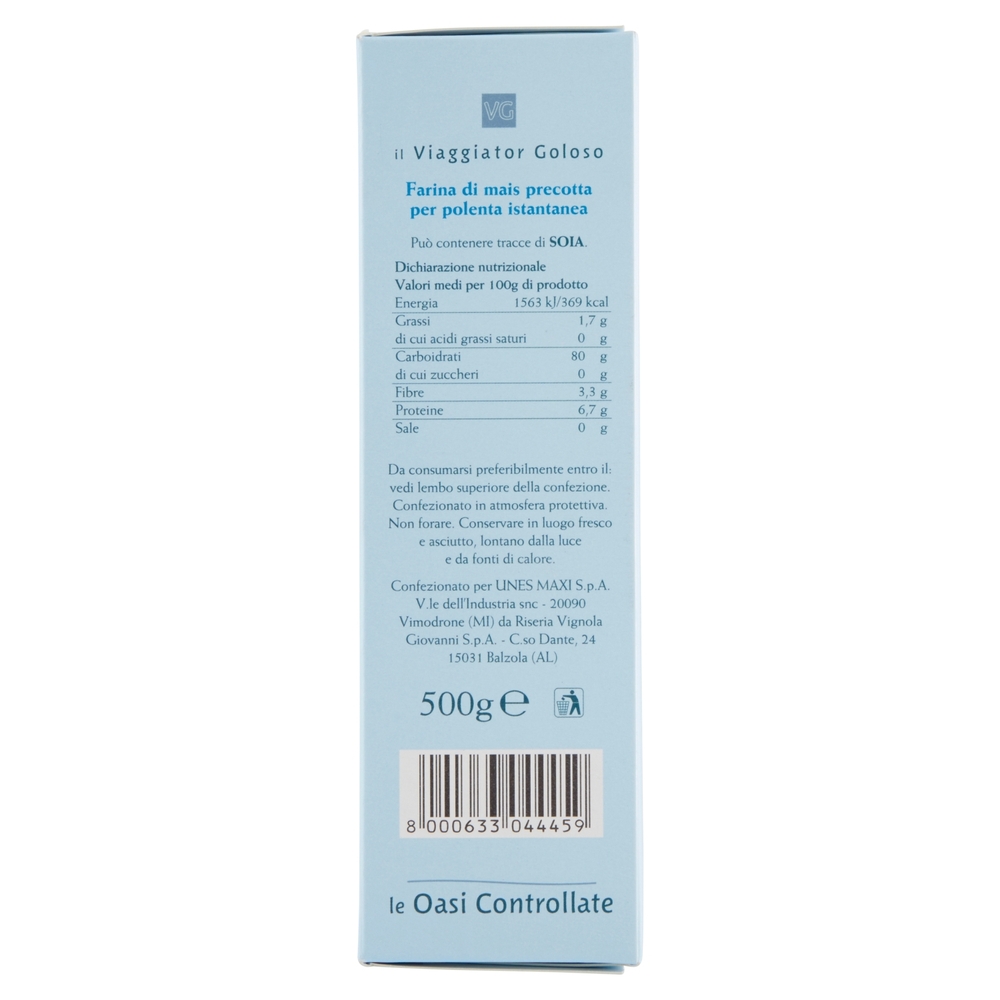 LA FARINA di Mais Precotta per Polenta Istantanea il Viaggiator Goloso