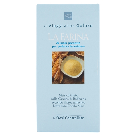 LA FARINA di Mais Precotta per Polenta Istantanea il Viaggiator Goloso