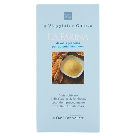 LA FARINA di Mais Precotta per Polenta Istantanea il Viaggiator Goloso