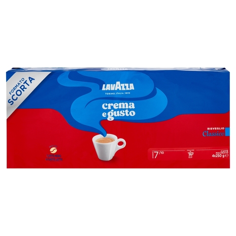 Lavazza crema e gusto Classico Caffè Macinato 4 x 250 g