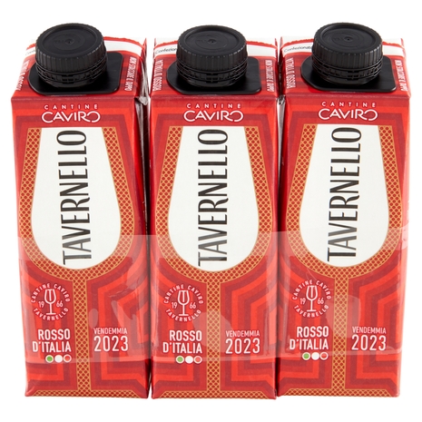 Tavernello Rosso d'Italia 3 x 0,25 L