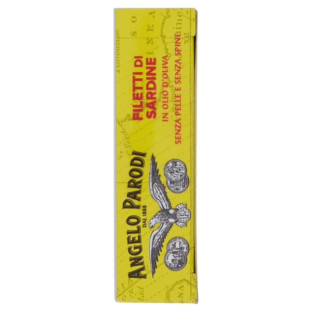 Angelo Parodi Filetti di Sardine in Olio d'Oliva Senza Pelle e Senza Spine 105 g