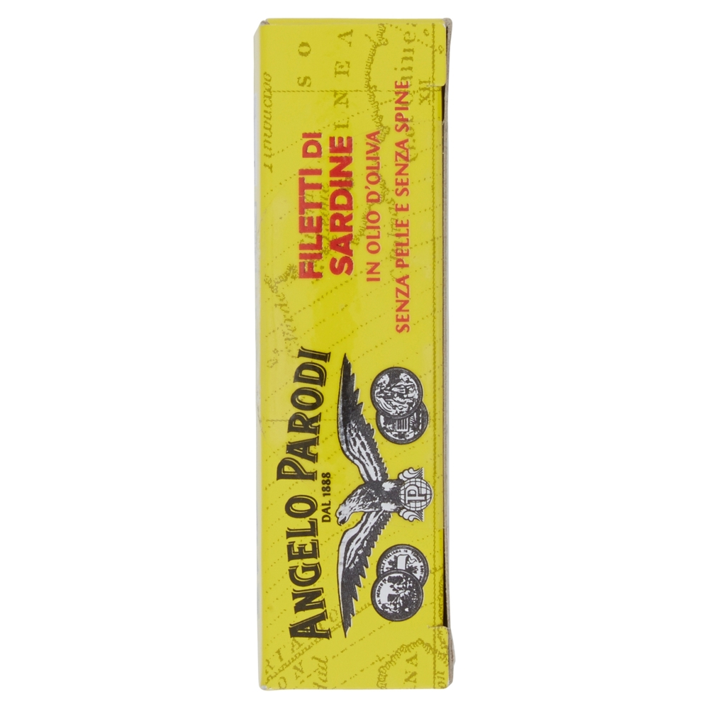 Angelo Parodi Filetti di Sardine in Olio d'Oliva Senza Pelle e Senza Spine 105 g