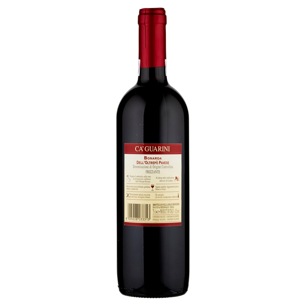 Bonarda Oltrepò Pavese DOC frizzante