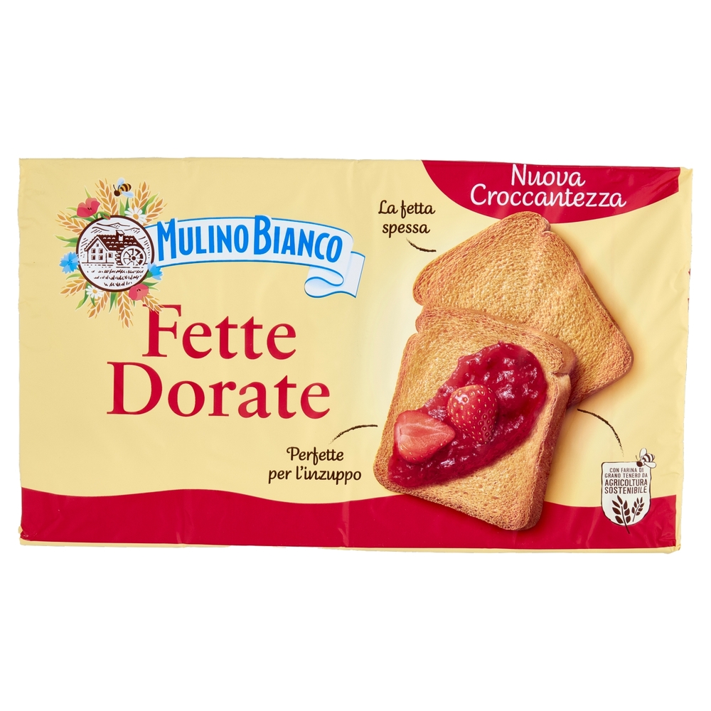 Mulino Bianco Fette Biscottate Dorate 630g