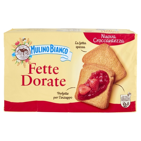 Mulino Bianco Fette Biscottate Dorate 630g
