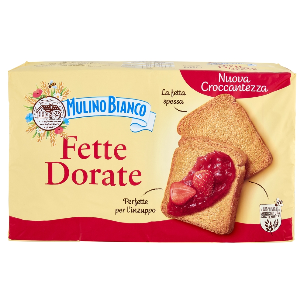 Mulino Bianco Fette Biscottate Dorate 630g
