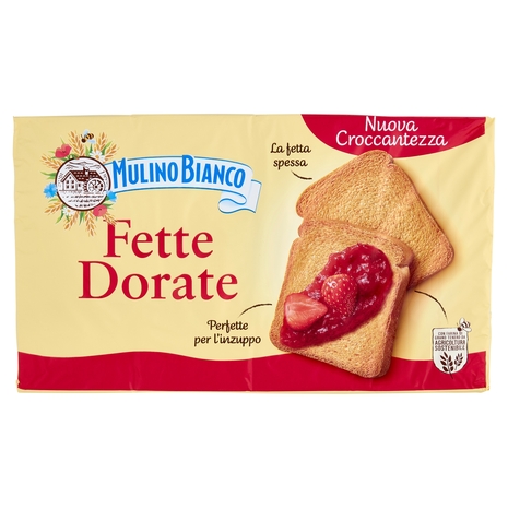Mulino Bianco Fette Biscottate Dorate 630g