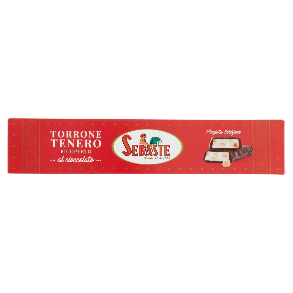 Sebaste Pregiata Selezione Torrone Tenero Ricoperto al cioccolato 90 g