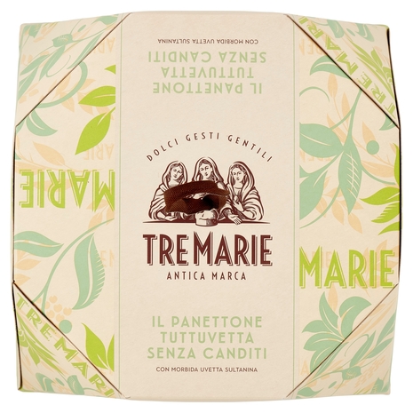 Tre Marie il Panettone Tuttuvetta Senza Canditi 1000 g