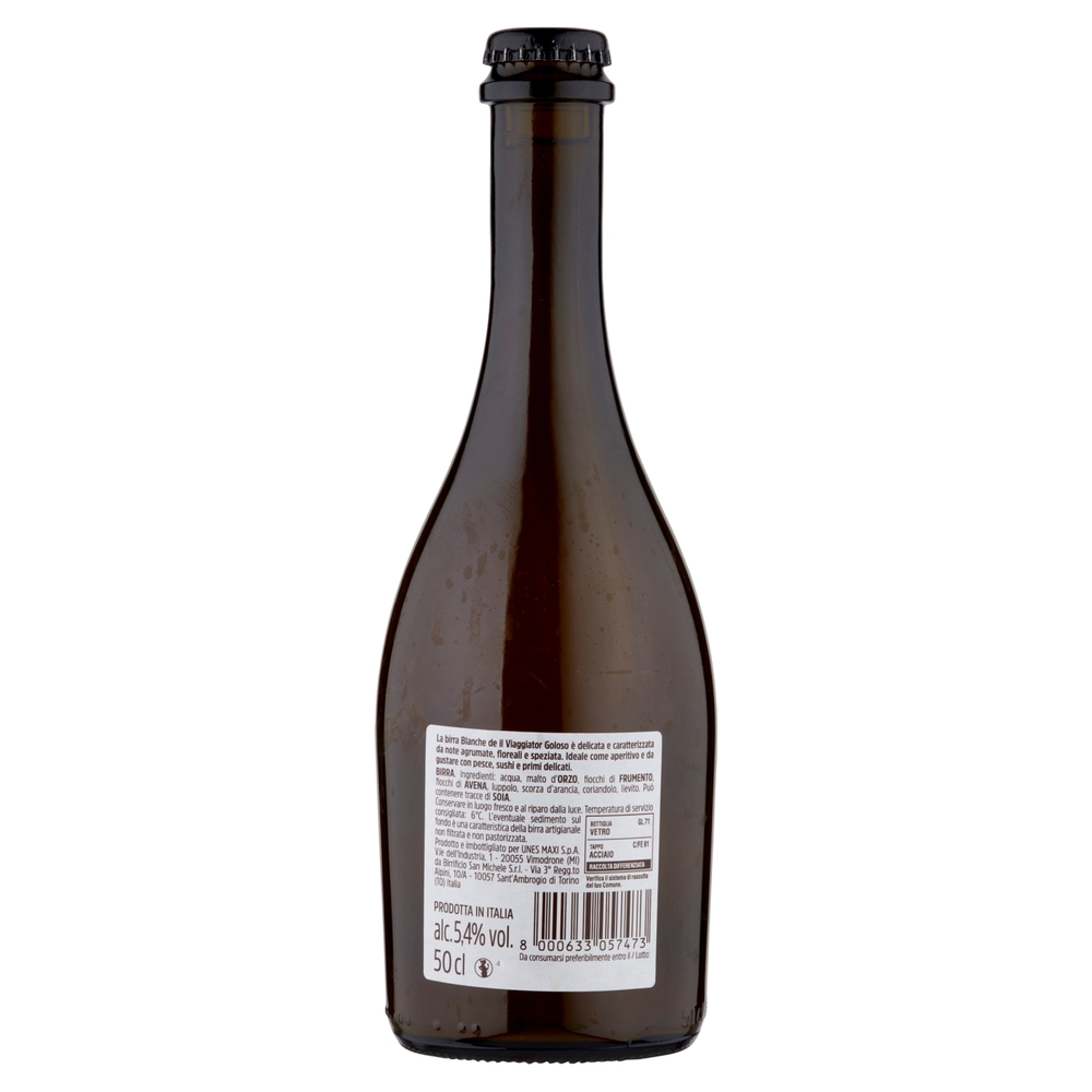 Birra Artigianale Blanche Il Viaggiator Goloso
