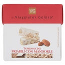 TORRONCINI FRIABILI CON MANDORLE il Viaggiator Goloso