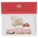 TORRONCINI FRIABILI CON MANDORLE il Viaggiator Goloso