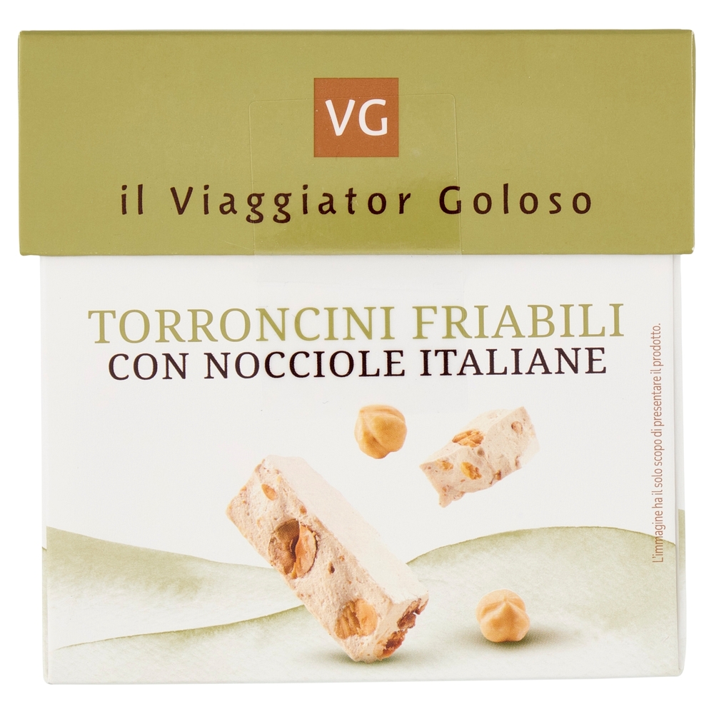 Torroncini Friabili con Nocciole Il Viaggiator Goloso