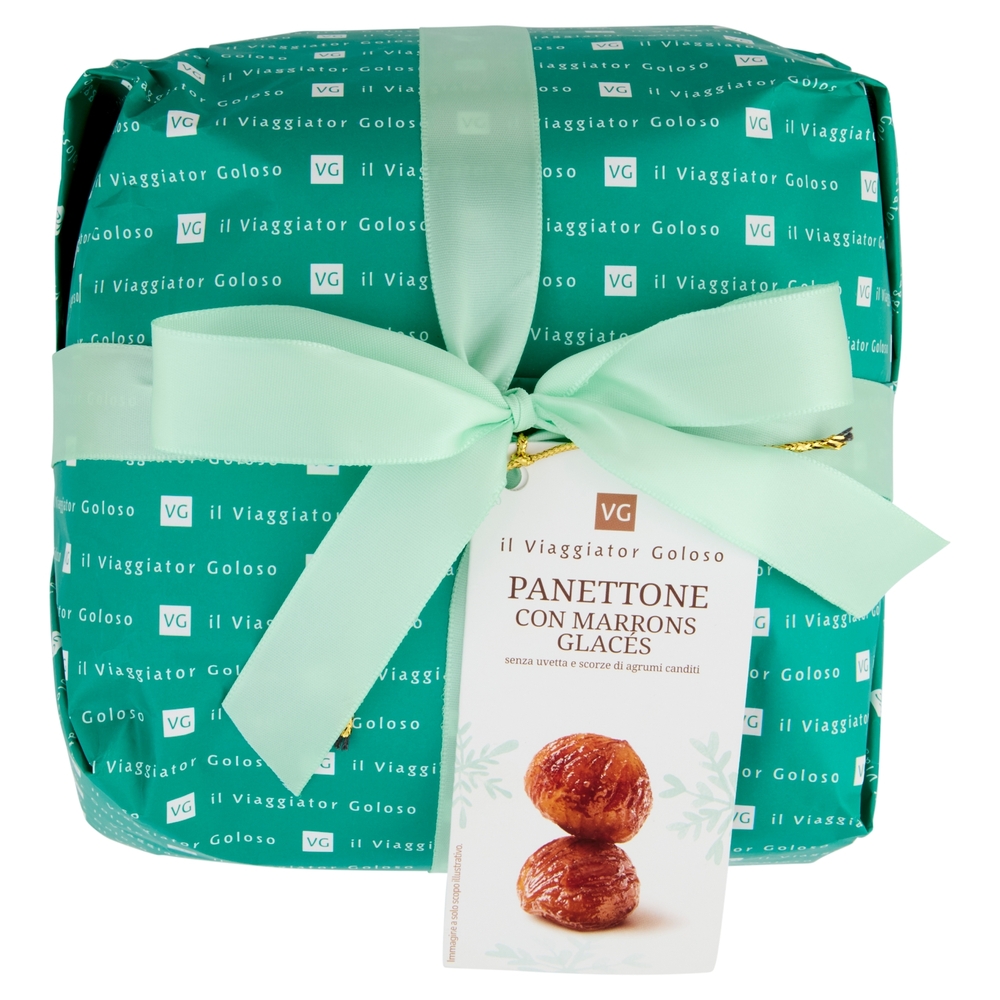 Panettone con Marrons Glacés Il Viaggiator Goloso
