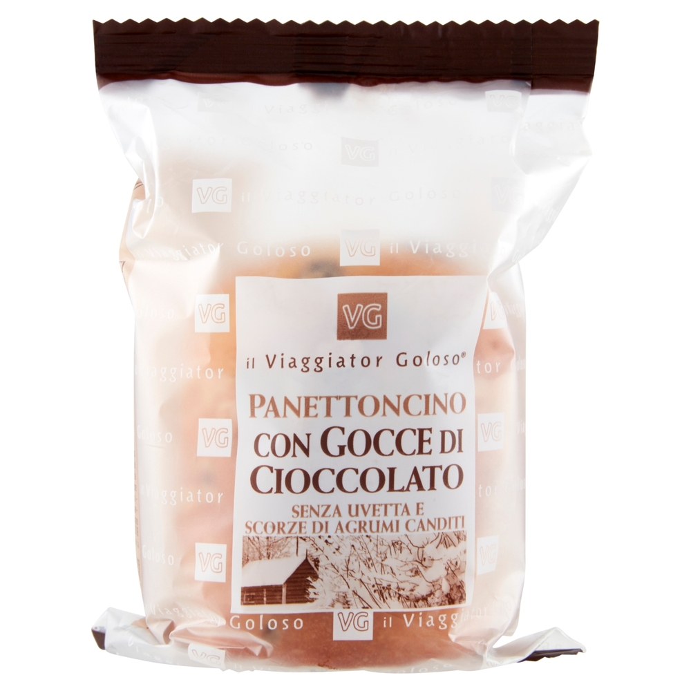 Panettoncino con Gocce di Cioccolato Il Viaggiator Goloso