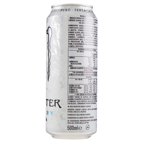 Monster Ultra White lattina da 500ml