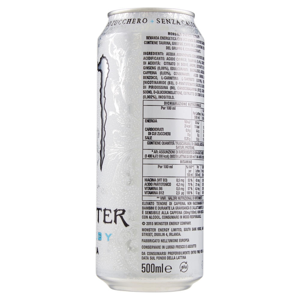 Monster Ultra White lattina da 500ml