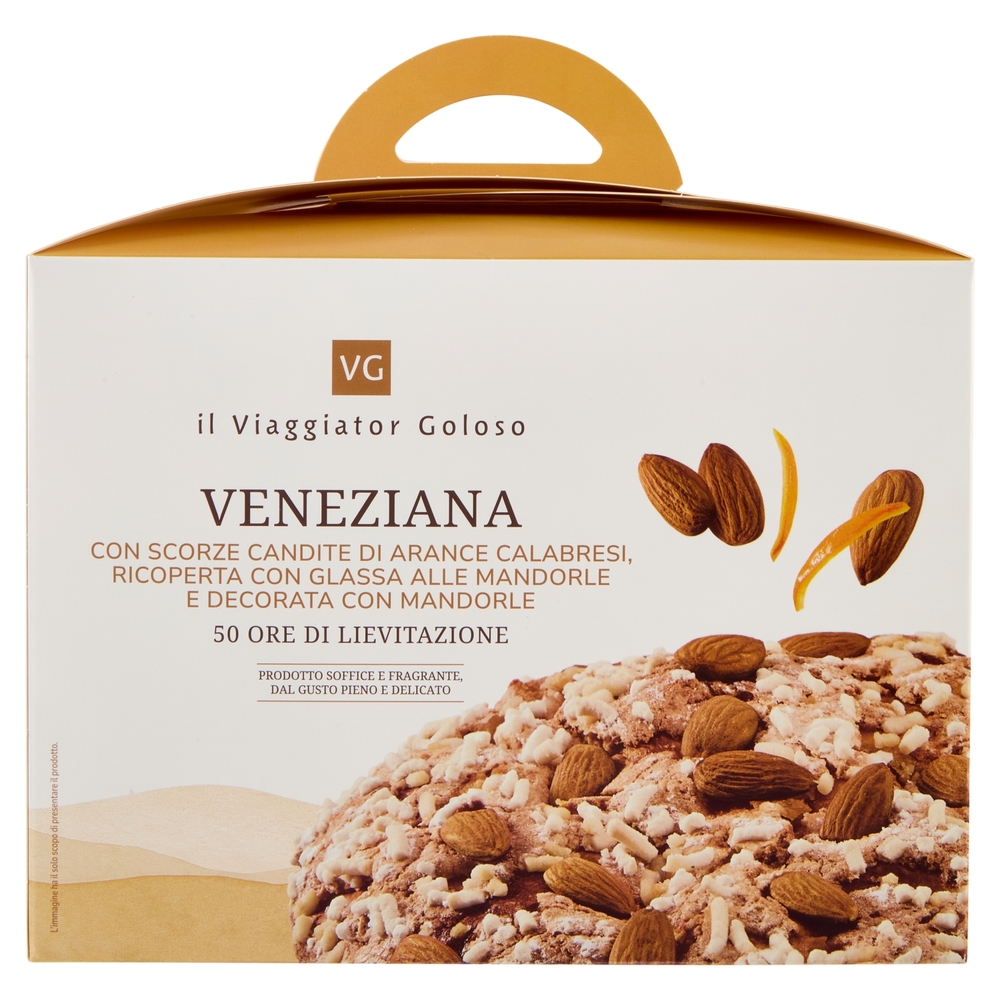 Veneziana con Scorze Candite di Arance Calabresi Il Viaggiator Goloso