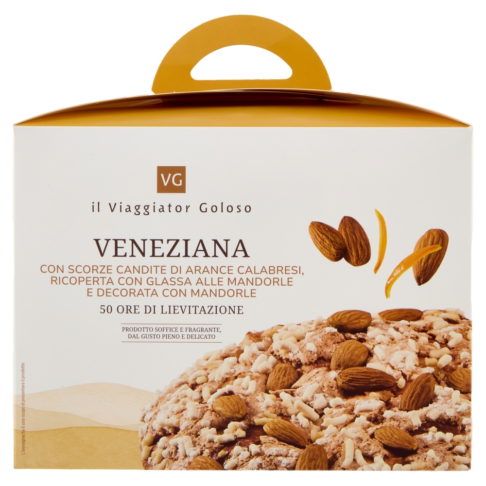 Veneziana con Scorze Candite di Arance Calabresi Il Viaggiator Goloso