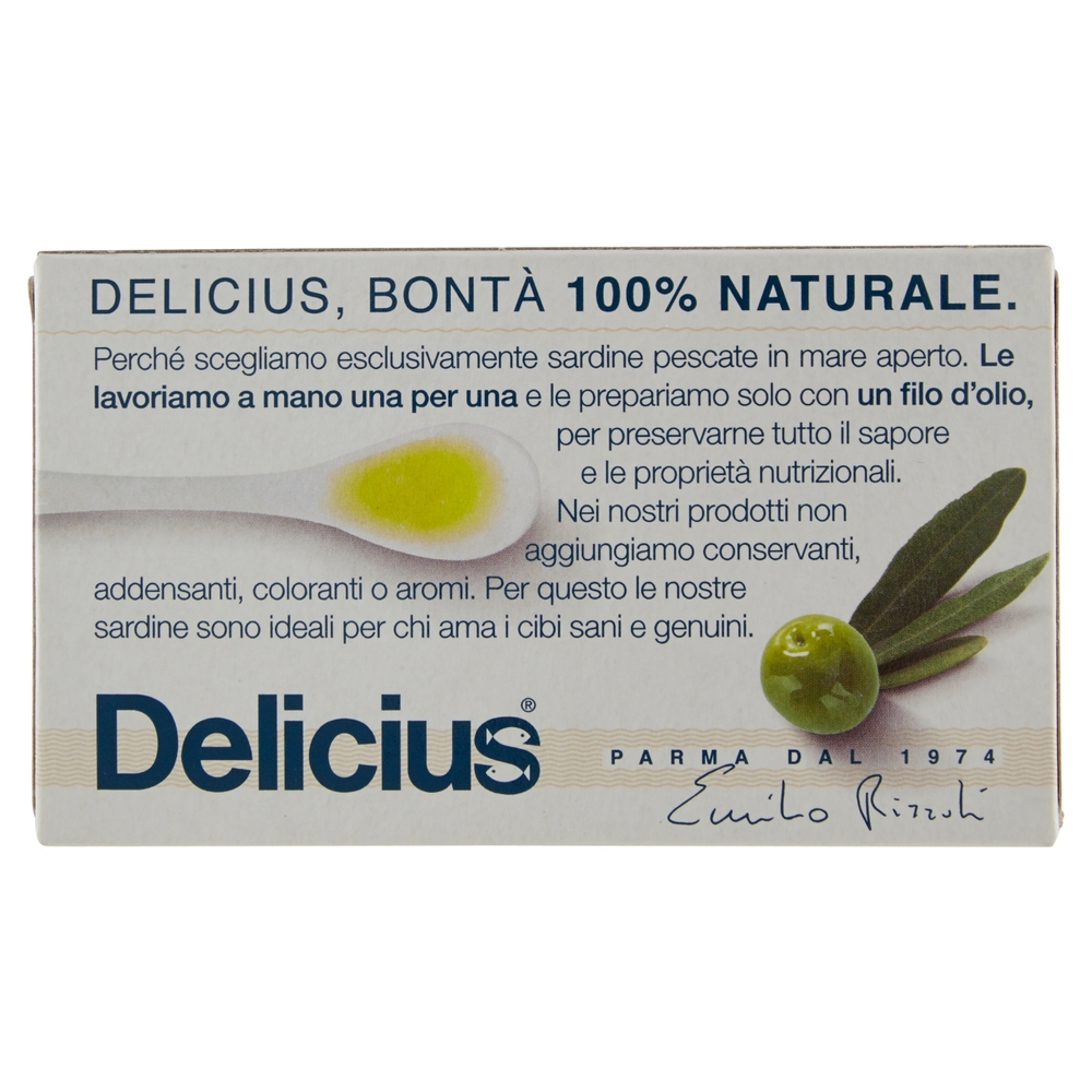 Delicius Filetti di Sardina Grigliata all'olio di oliva 90 g