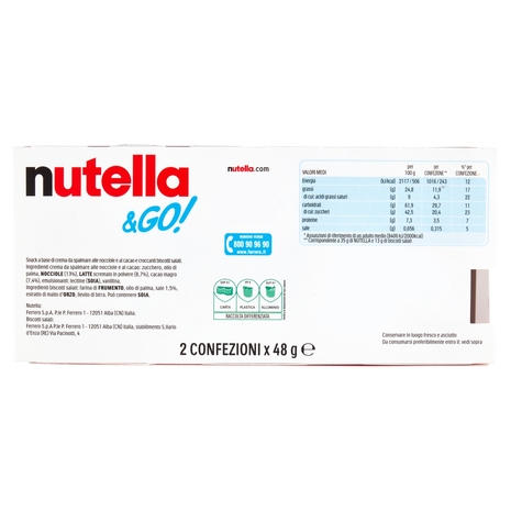 nutella & Go! 2 x 48 g