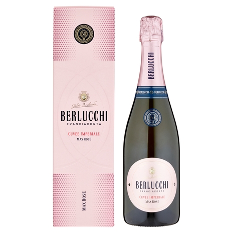 Berlucchi Cuvée Imperiale Franciacorta Max Rosé D.O.C.G. Extra Dry 750 mL