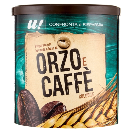Preparato per Bevanda a Base di Orzo e Caffè U! Confronta e Risparmia