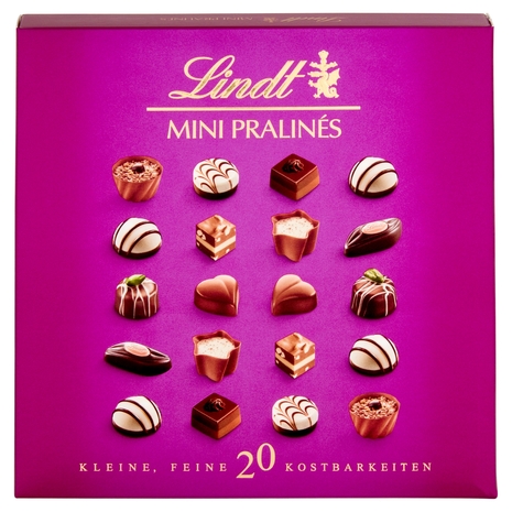 Lindt Mini Praline Cioccolatini assortiti Scatola 100 g