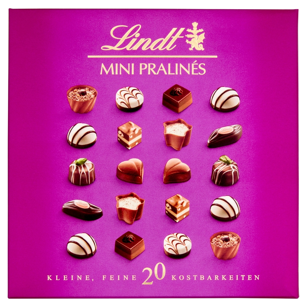 Lindt Mini Praline Cioccolatini assortiti Scatola 100 g