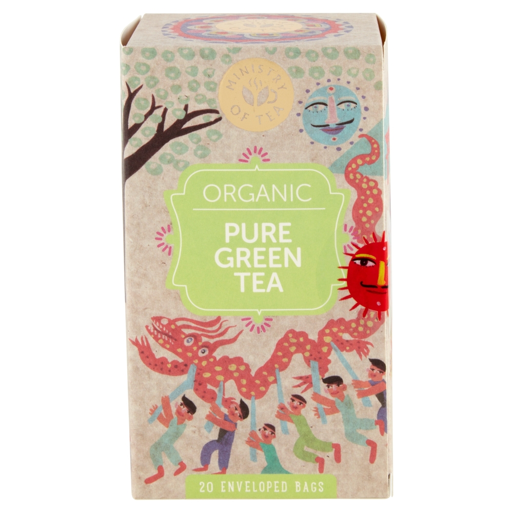 Ministry of Tea Organic Pure Green Tea 20 x 1,75 g