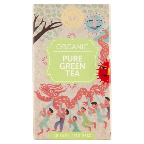 Ministry of Tea Organic Pure Green Tea 20 x 1,75 g