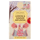 Ministry of Tea Organic Lemon & Ginger Infusion 20 x 1,75 g