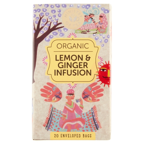 Ministry of Tea Organic Lemon & Ginger Infusion 20 x 1,75 g