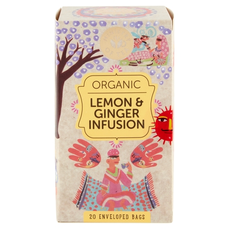 Ministry of Tea Organic Lemon & Ginger Infusion 20 x 1,75 g