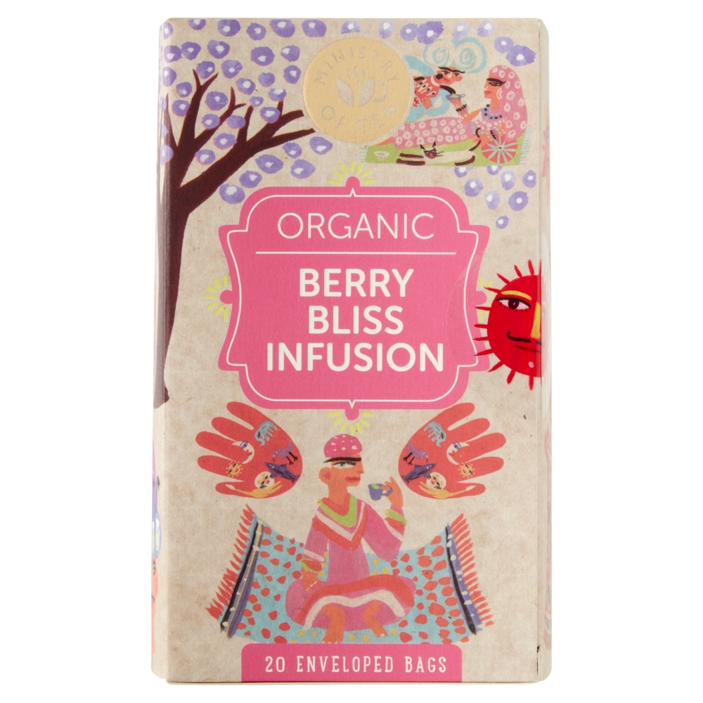 Ministry of Tea Organic Berry Bliss Infusion 20 x 1,5 g