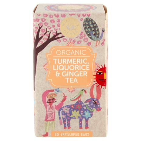 Ministry of Tea Organic Turmeric, Liquorice & Ginger Tea 20 x 1,75 g