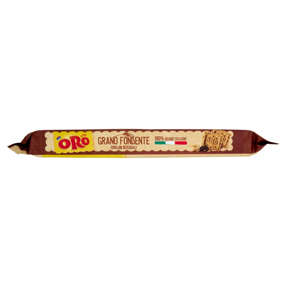 Oro Saiwa Grano Fondente - biscotti integrali con pepite di cioccolato fondente - 300g