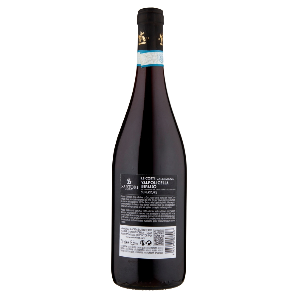 Sartori di Verona Valpolicella Ripasso DOC Superiore Valdimezzo 750 ml