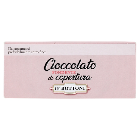 Mariarosa Cioccolato Fondente di copertura in Bottoni 125 g