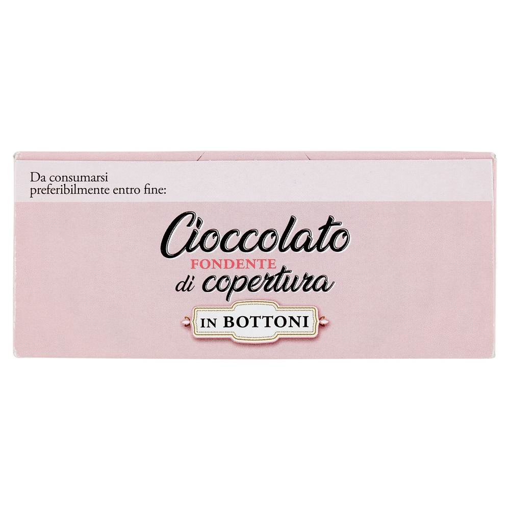 Mariarosa Cioccolato Fondente di copertura in Bottoni 125 g