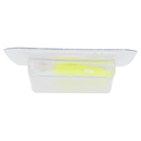 Mariarosa Candelina numero fluorescente giallo