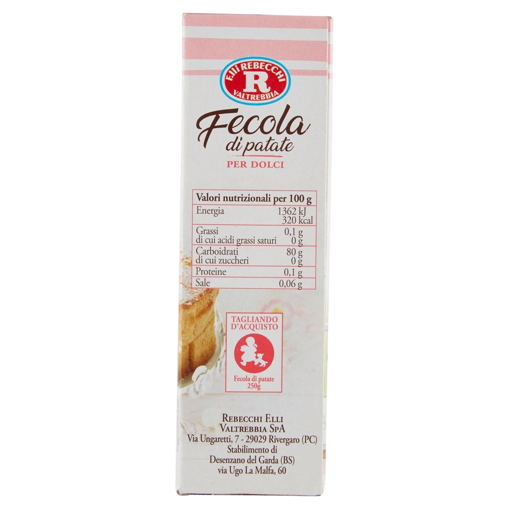 Mariarosa Fecola di patate per Dolci 250 g