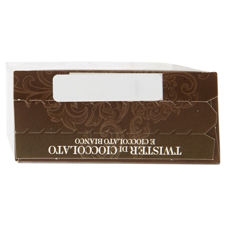 F.lli Rebecchi Valtrebbia Pasticceria Creativa Twister di Cioccolato e Cioccolato Bianco 42 g