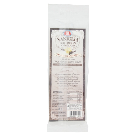 F.lli Rebecchi Valtrebbia Pasticceria Creativa Vaniglia Bourbon Madagascar 4 x 1 g