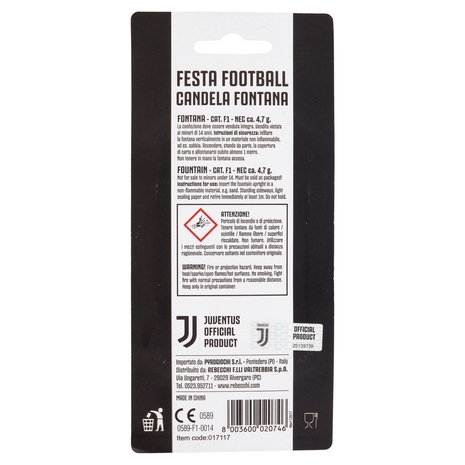 Festa Football Candela Fontana Juventus