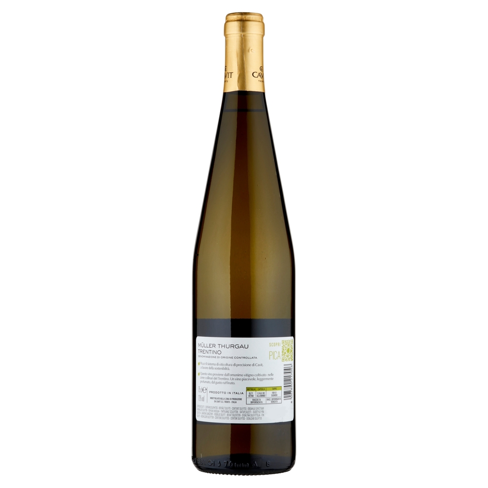 Muller Thurgau Trentino DOC, 75 cl