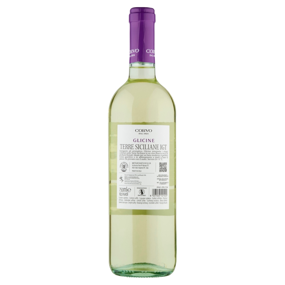 Corvo Glicine Terre Siciliane IGT 750 ml