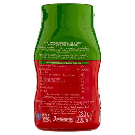 Ortolina Salsa Classica 280 g